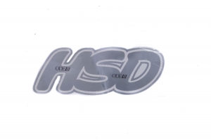 Emblema 'Hsd' F-1000 98 Prata