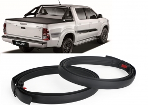 Friso Teto Hilux Cabine Dupla 05/15 C/ Dupla Face (Par)