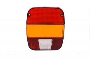 Lente Lanterna Traseira Ford Cargo Vw Tricolor