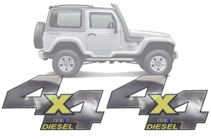 Emblema '4x4 Diesel' Troller  13/15