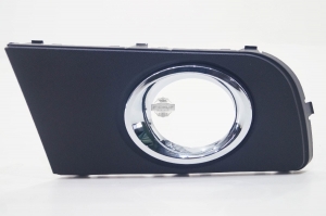 Aro (Moldura) Farol Auxiliar Amarok 10/12 C/ Anel Cromado Ld