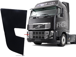 Acabamento Inteiro Grade Inferior Volvo Fh 10/...ld