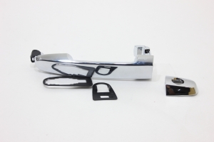 Maçaneta Porta Hilux 05/15 Dianteira Le (C/ Furo) Cromada