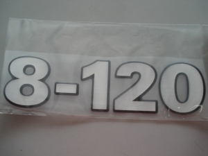 Emblema '8-120' Frente Vw