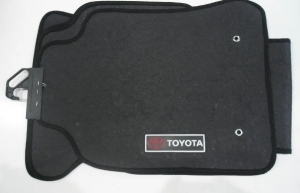 Tapete Cabine Hilux 12/15 Cabine Dupla Pvc (3 Peças)