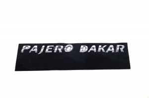 Emblema 'Pajero Dakar'