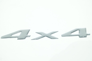 Emblema '4x4' S10 e Blazer 03/... Prata