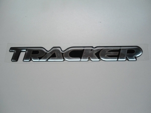 Emblema 'Tracker' Prata
