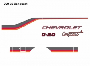 Faixa Original ''Conquest'' D20 95 3m