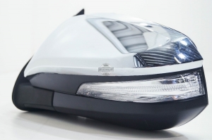 Espelho Retrovisor Elé Hilux 16/22 Cromado sem Recolhimento  (C/ Pisca) Le