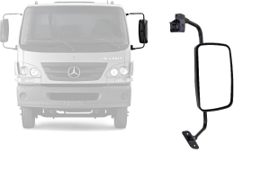Espelho Mb Accelo I Convexo Elé C/ Desembacador (Completo) Le