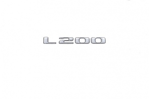 Emblema 'L200' L200 Sport Prata (Resinado)