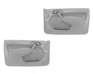 Kit Forro Porta Gol Parati 2 Portas G2/G3 Diant (Cinza)