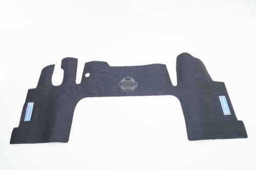 Tapete Cabine Vw 8-120/8-150/  Worker 7.90/7.100/8.140/11.130/... Escrito (Volkswagen) Pvc (1 Peça) Preto