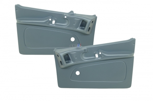 Kit Forro Porta Mb 712c/914c/1620/1622/2638/1218/1718/1318/1215 (S/ Tecido) Cinza 2 Peças