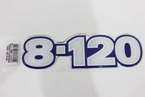 Emblema '8-120' Pequeno