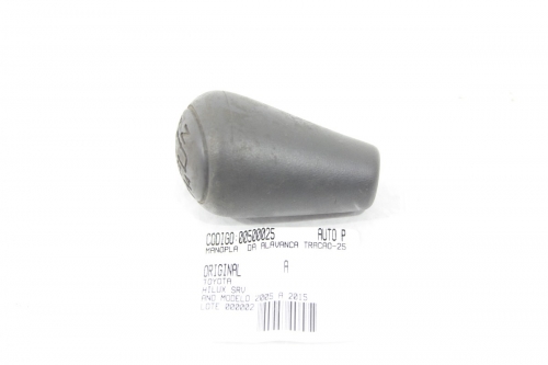 Manopla Alavanca Traçao Toyota Hilux Srv 2005-2015 Usado (025)