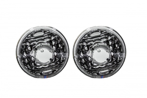 Kit Lanterna Diant e Tras L200/ Hpe/ Pajero Sport 04/11 Cristal 90mm Original (Iam)