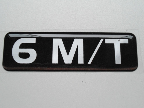 Emblema '6m/T' Frontier 08/... (Resinado)