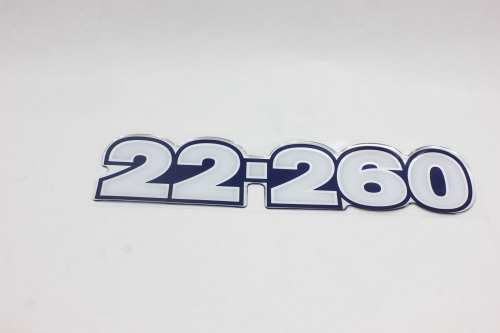 Emblema "22-260" Vw Grande Capo