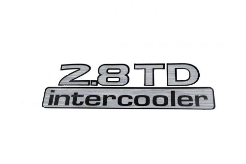 Emblema '2.8 Td Intercooler' Frontier 03/07
