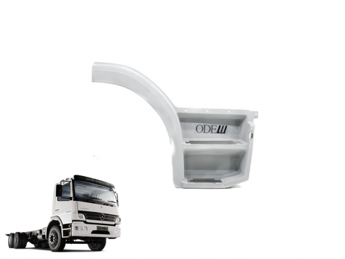 Paralama Cabine Diant Mb Atego 1315/1418/1518/1718/1725/1728/2425/2428  Ld Fibra Rtm (Igual Original)
