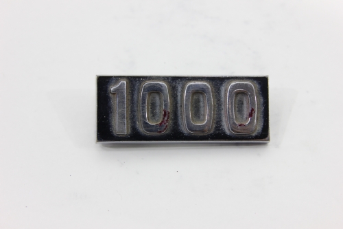 Emblema 1000 Lateral Paralama D-10 64/84 Usado (230)