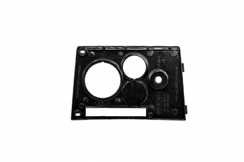 Moldura Painel Instrumentos Lateral Cargo 85/01 Preto Le