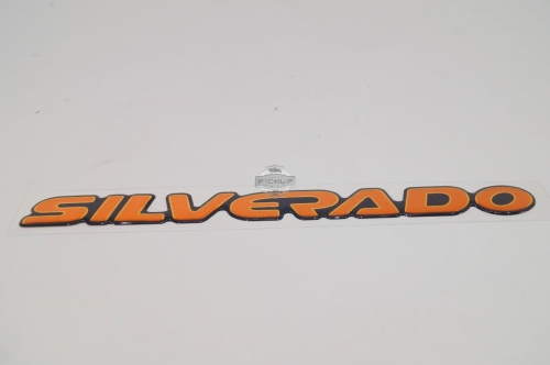 Emblema 'Silverado' Resinado (Dourado)