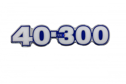 Emblema Vw '40-300' Pequeno Resinado 99/01