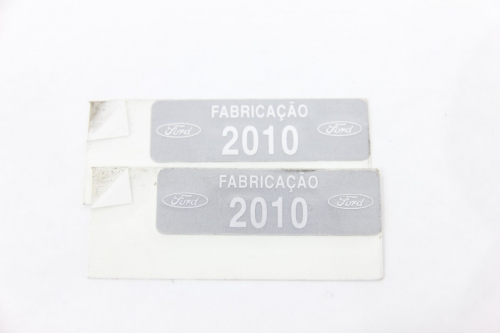 Emblema Ford Fabricação 2010 (Par) Ford Universal 2010-2010 Usado (078)