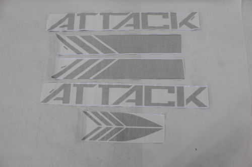 Faixa "attack 4x4" Frontier 17/.... Prata