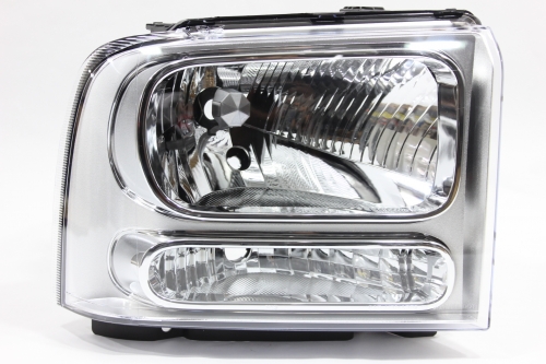 Farol F-250 F-350 F-4000 07/... Cristal Tyc Ld