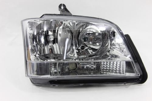 Farol S10 Blazer 04/07 Tyc Cristal com Lanterna Branca Ld