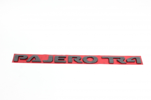 Emblema 'Pajero Tr4' 10/15 Grafite