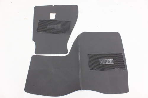 Tapete Cargo 11/... Cabine Simples (2 Peças) Borracha Padrão Original