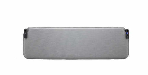Quebra-sol Mb 709 710 912 1618 Interno Cinza 600mm