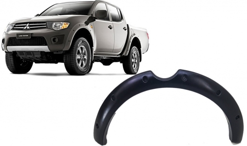 Alargador Paralama Triton 13/... Xb/Gl/Glx Tras Le