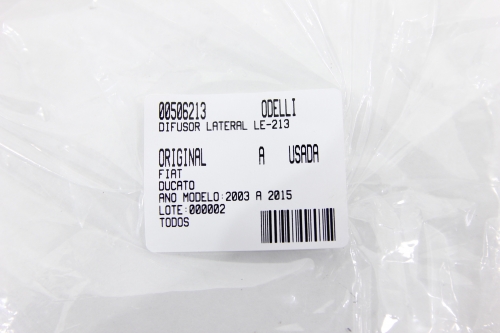 Difusor Lateral Le Ducato 03/15 Usado (213)