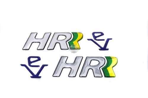 Emblema 'Hr Ev' 05/... (Par) Resinado