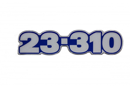 Emblema '23-310 Grande Resinado 02/05
