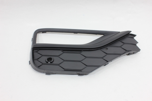 Moldura Farol Auxiliar Amarok 17/... Ld C/Furo P/Sensor (Friso Preto)