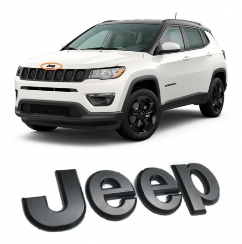 Emblema "jeep" Capô Renegade 15/... Preto