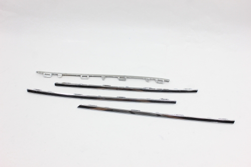 Friso Para-choque  (Moldura) Amarok 10/... Kit C/4 Peças