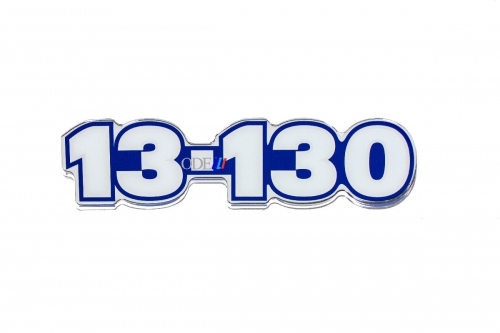 Emblema '13-130' Grande Resinado