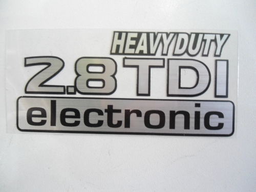 Emblema '2.8 Tdi Eletronic Heavy Duty' Frontier 03/07