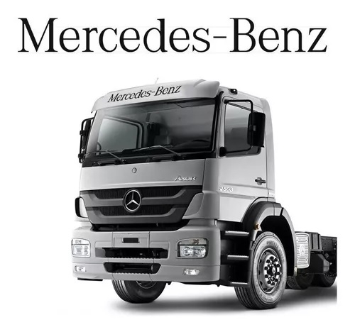 Faixa Quebra Sol "mercedes Benz" Mb Axor Atego Actros 116x13cm