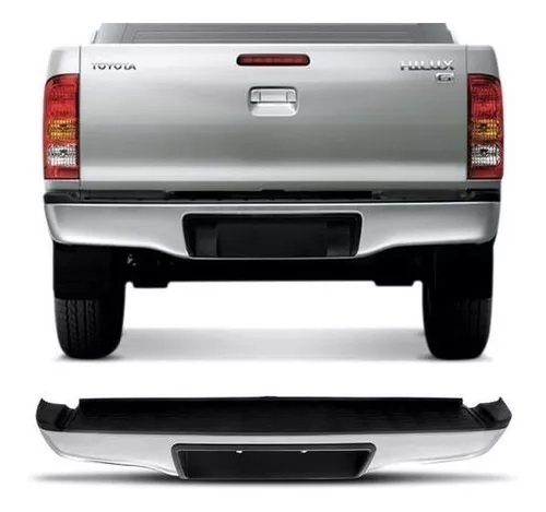Para-choque Tras Hilux 05/14 Cromado Completo Daira (Padrão Original)