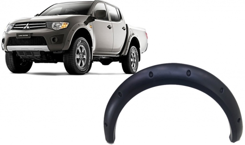 Alargador Paralama Triton 13/... Xb/Gl/Glx Dianteiro Ld