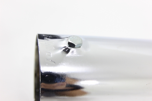 Ponteira Cromada Descarga 3'' 290mm